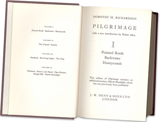 Pilgrimage, opening pages